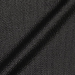 ロロピアーナ オーストラリス 黒ヘリンボーン 幅2mm スラックス・メンズ