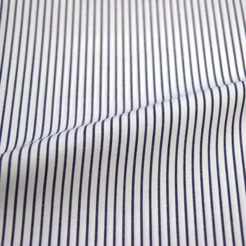 7Daysシャツオリジナル コンフォート ブルーストライプ シャツ・メンズ