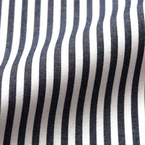 7Daysシャツオリジナル ハイクラス 黒ロンドンストライプ シャツ・メンズ