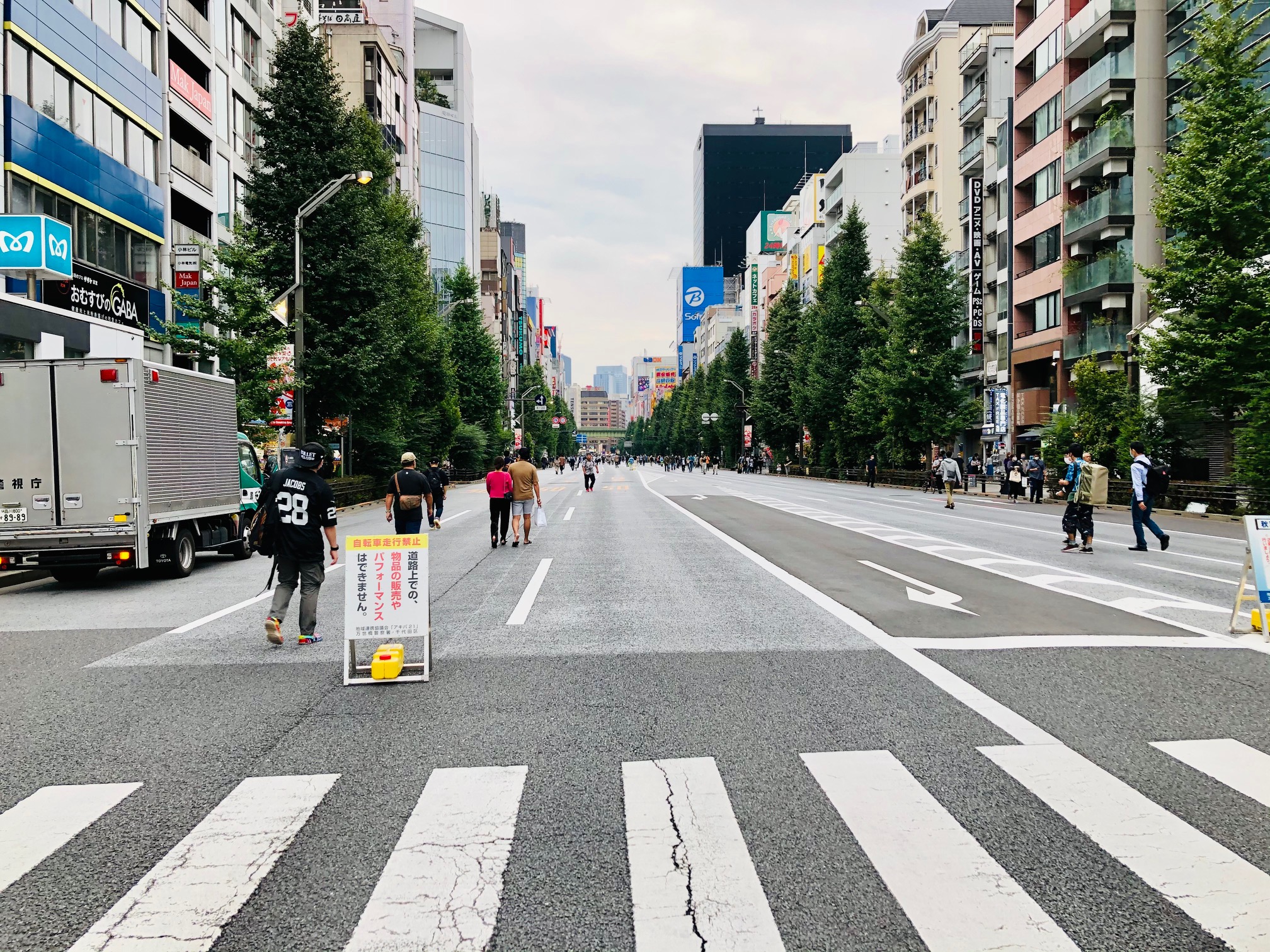 ＼　歩行者天国やってます　／