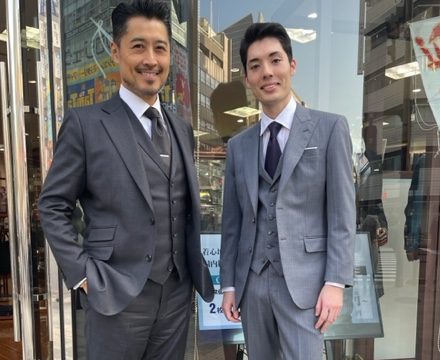 お父さんから息子へ贈るMy First Suit