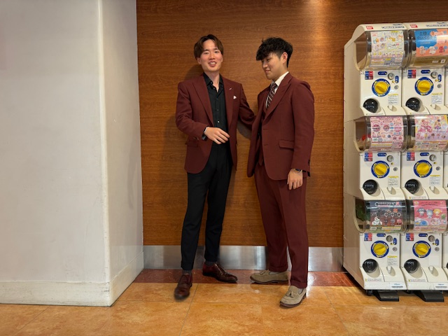 夏のジャケパンスタイル