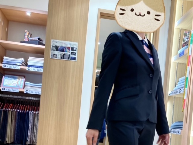 とっってもフレッシュなリクルートスーツ姿！！！✨ご注文のスーツが届きました！/レディース８Daysオーダー