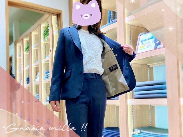 お客様のスーツが仕上がりました🌟カノニコのグレンチェック生地！/まさかの梅雨入りとは……？？