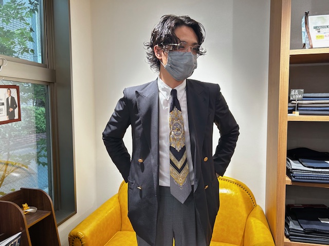 機能性素材×Wジャケット×ジャケパン
