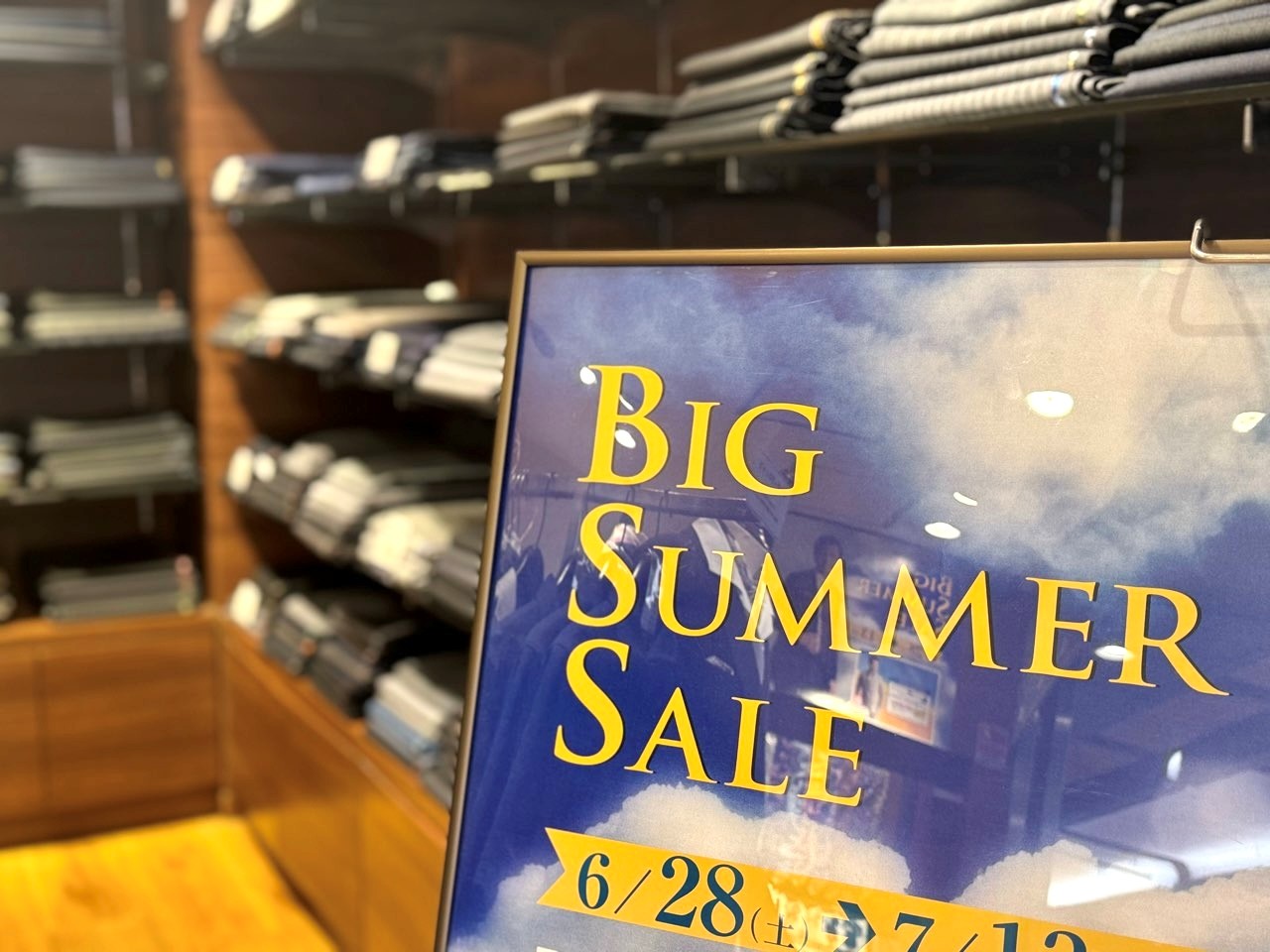 本日から『夏のビッグサマーセール』開催いたします！