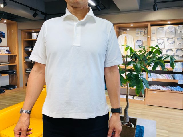 白ポロシャツ追加購入　S様　ありがとうございました。