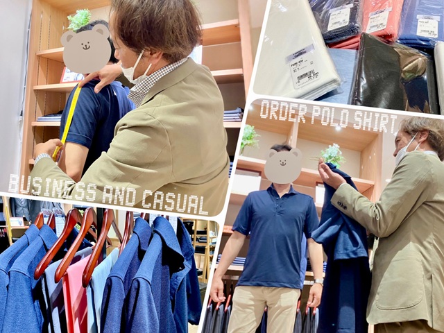 ORDER POLO SHIRTのご注文いかがでしょう？🎆府中の某花火イベントとテーマのJ-POP/ビジカジフェアは今週末22日迄！
