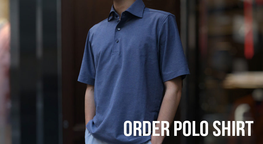 ORDER POLO SHIRT始めました！