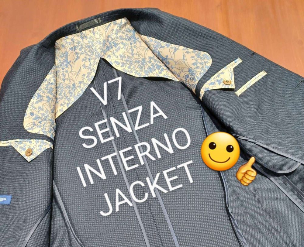 Summer Jacket  ＃4　【V7】SENZA INTERNO