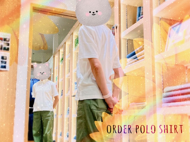 仕上がったポロシャツお渡ししました🌻あーっという間に下半期スタートです/今月13日までBIG SUMMER SALE開催中！