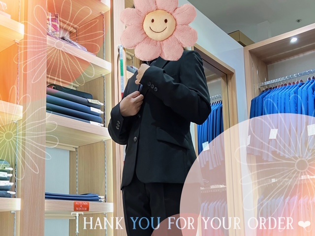 お客様のスーツが仕上がりました🌼夕焼けの記憶とか/WEB限定企画「ゼニアエレクタ」第２回は13日まで！