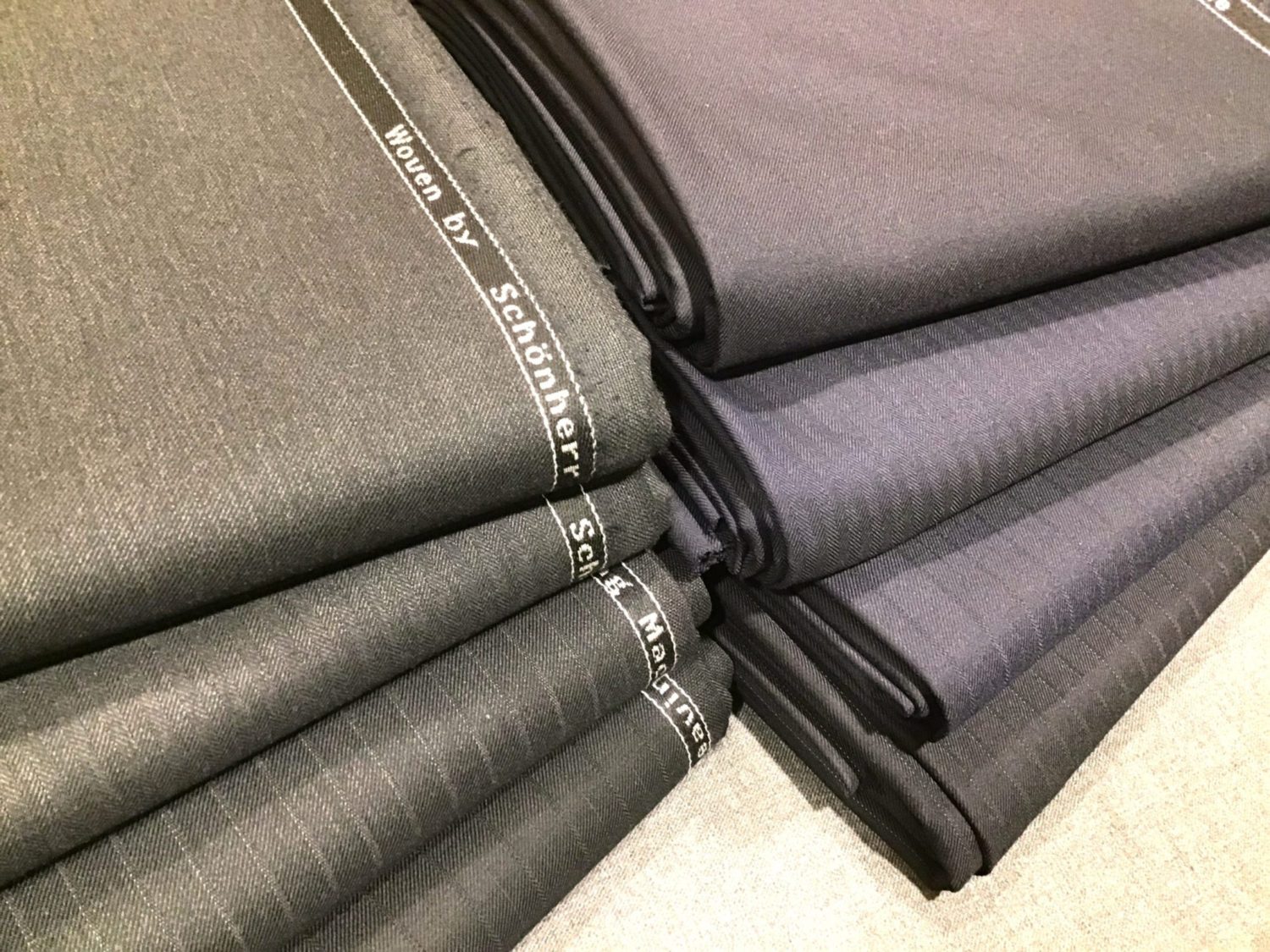 なんだか落ち着く生地