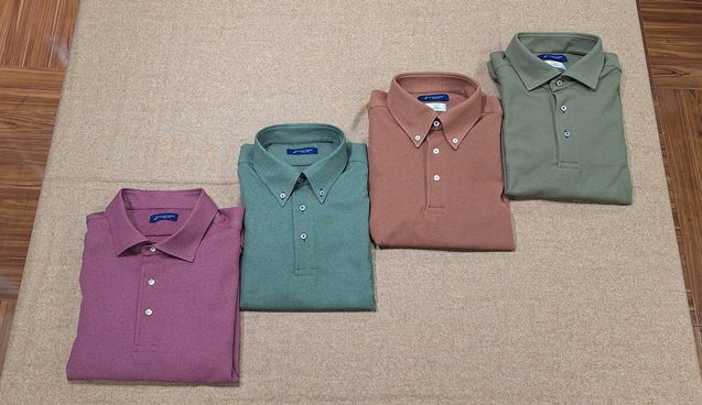 オーダーポロシャツが出来上がってきました