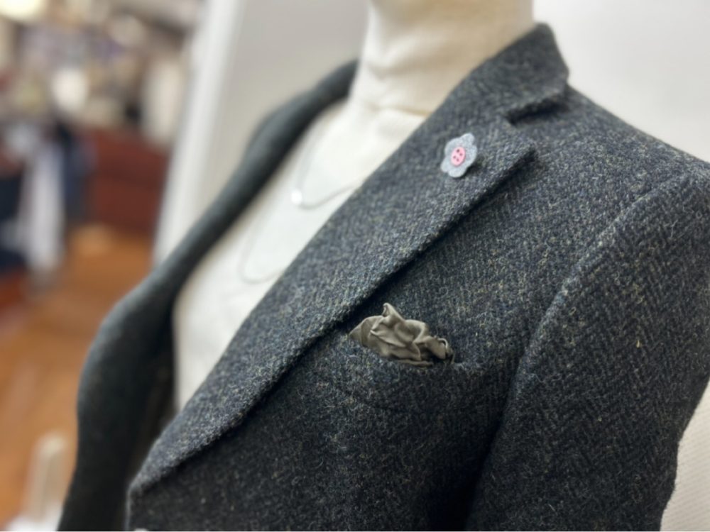 Harris-tweed custom jacket