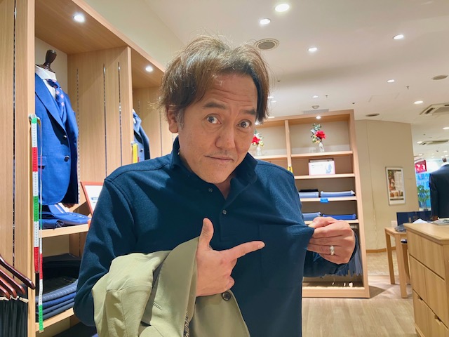 秋冬物ポロシャツ仕上がりました。