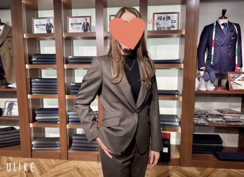 オーダースーツ初挑戦☆