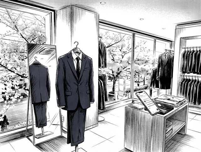 就活スーツ、いつ買うの?