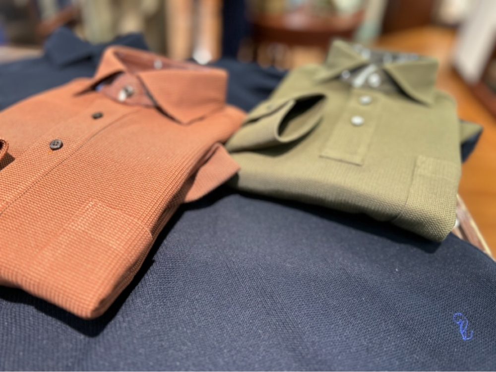 ポロシャツ仕上がりました
