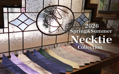 2026年春夏ネクタイのご紹介