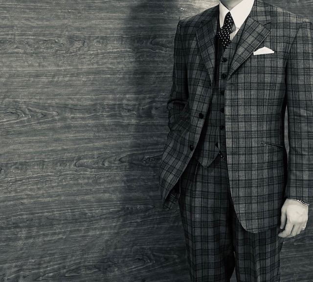 初ブリティッシュスタイルスーツ