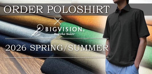 【春夏新作】大好評のオーダーポロシャツ