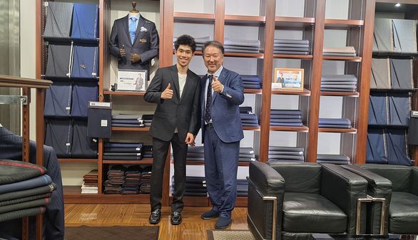 初めてのオーダースーツ