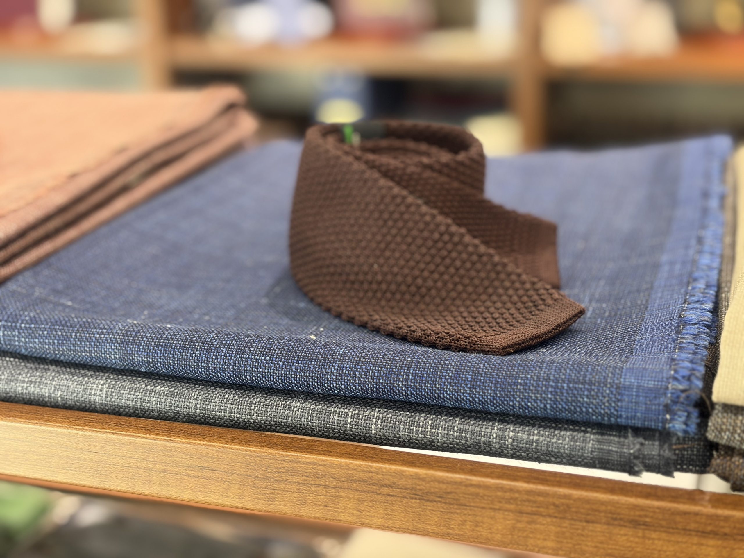 Knit tieは如何ですか？
