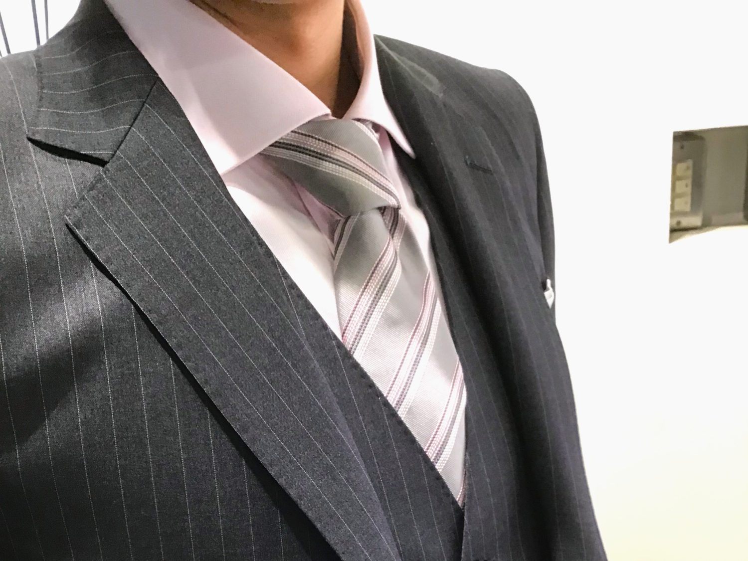 仕上りのご紹介。式典で。
