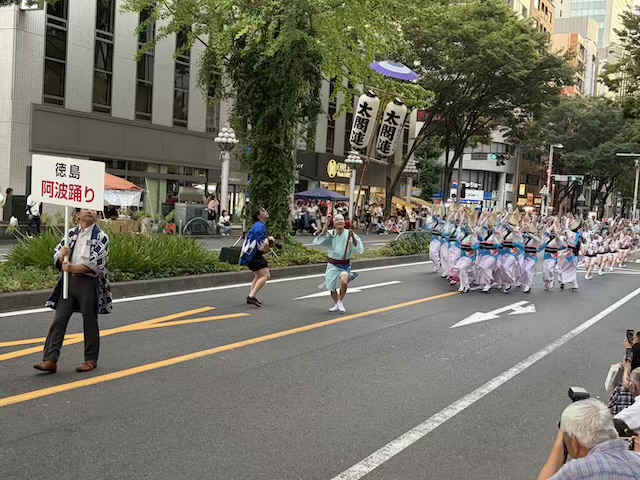 仕事中に偶然出会った、名古屋の夏
