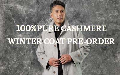 2026カシミヤコート＆ジャケット