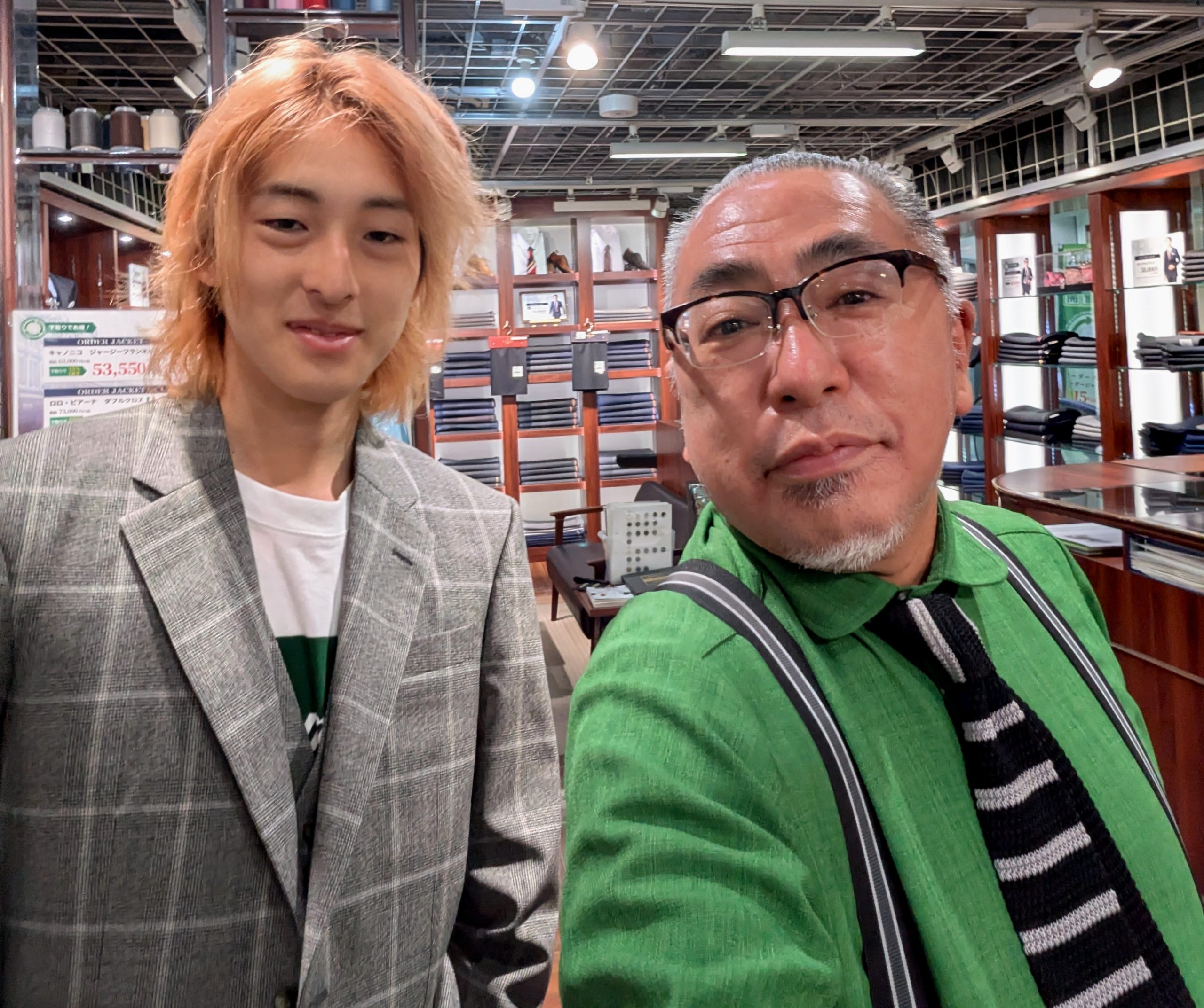 お客様お仕上がり！