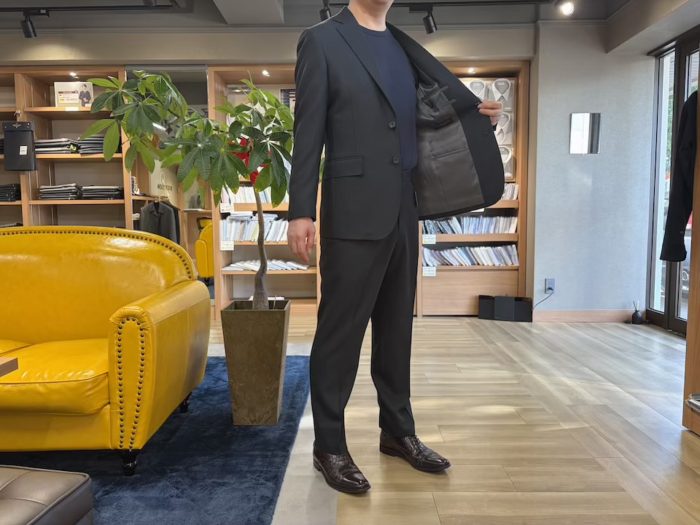 オーダースーツ納品のご紹介