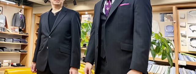 S様　ファミリーコーディネートスーツの完成です。