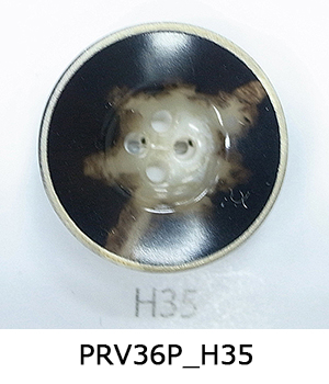 焼き加工ボタンPRV36P_H35