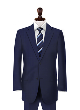 ロロピアーナ ジランダー 濃紺織柄 2ピース・メンズ