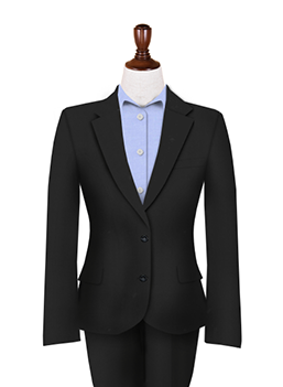 インポート 黒無地 2ピース・レディース