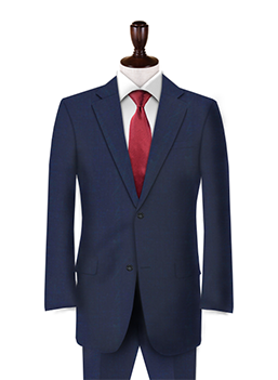 ハンドレッドコレクション 濃紺無地 2ピース・メンズ