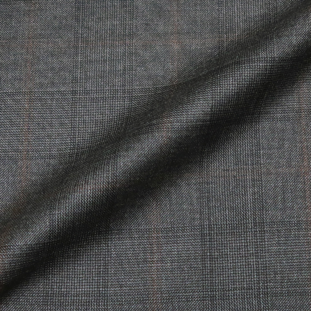 LORO PIANA AUSTRALISグレイグレンチェック スラックス・レディース