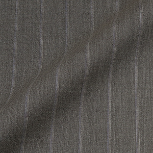 スタンダードコレクション濃茶ストライプ 3ピース・メンズ