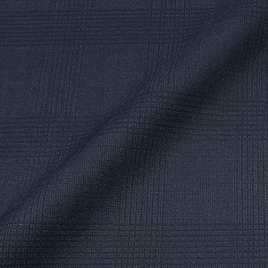 スタンダードコレクション濃紺チェック 3ピース・メンズ