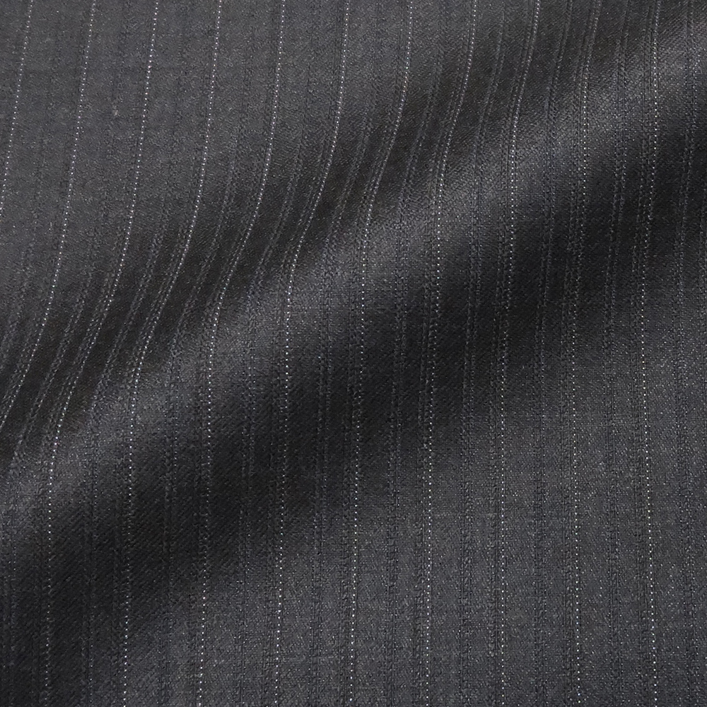 ロロピアーナ365 チャコールグレイストライプ ベスト・メンズ