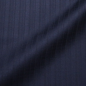 LORO PIANA ZELANDER濃紺シャドーストライプ スラックス・レディース