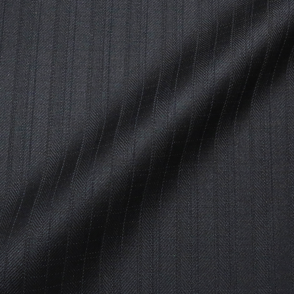 LORO PIANA ZELANDER黒シャドーストライプ スラックス・レディース