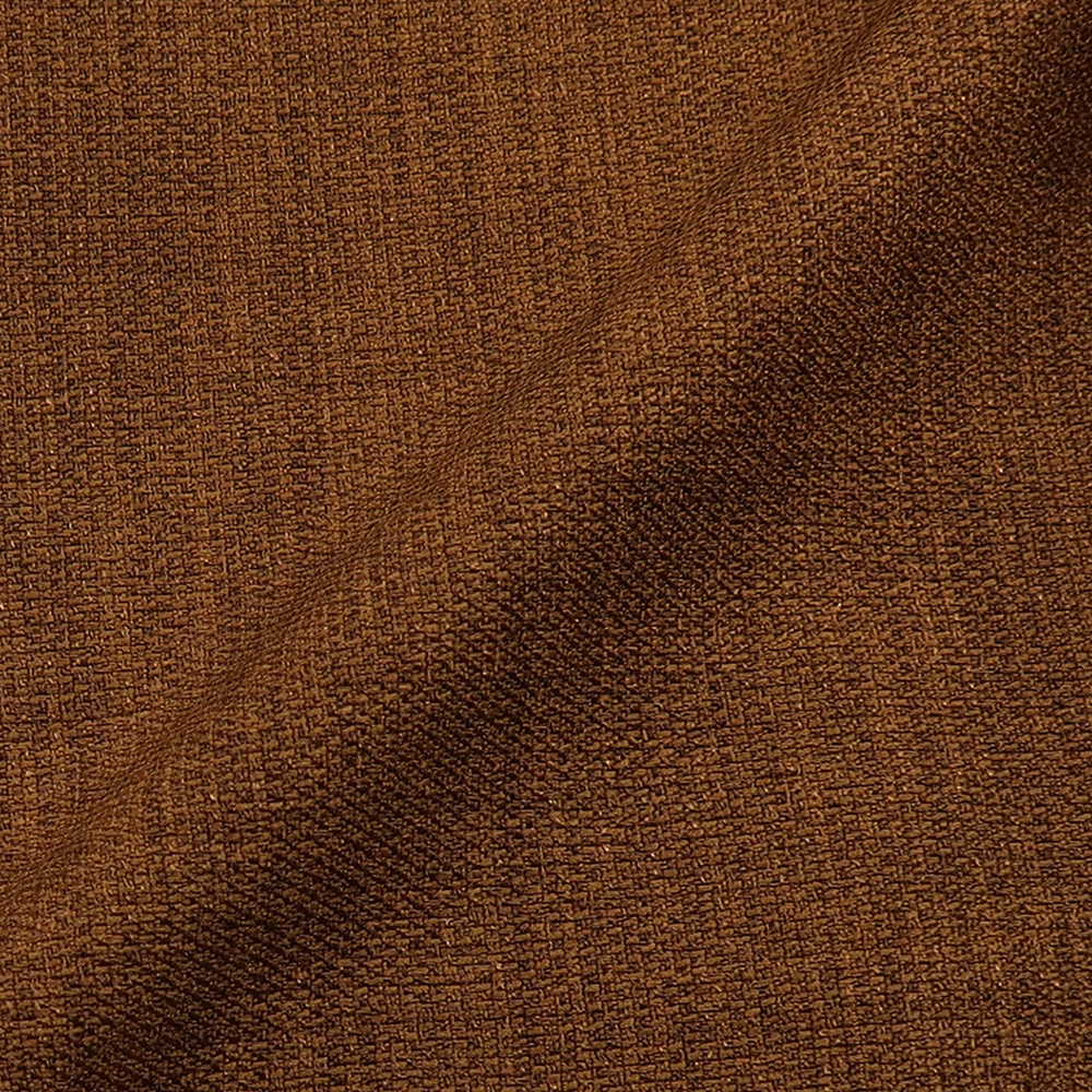 Reflax スラブオックスブラウン無地 シャツ・メンズ