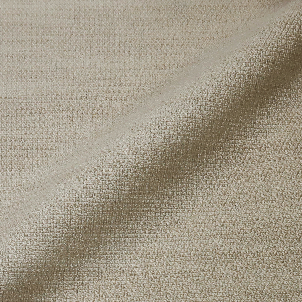 Reflax スラブオックスライトベージュ無地 シャツ・メンズ