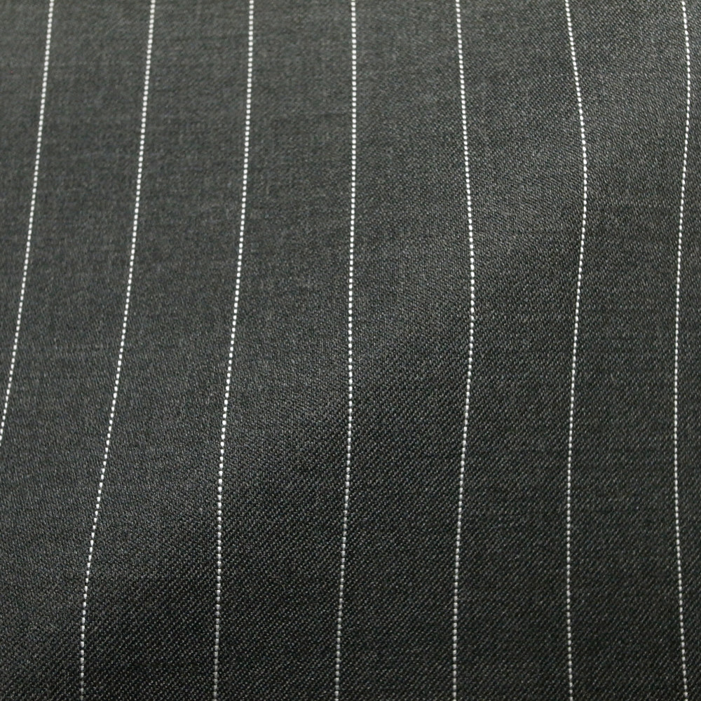 7daysオーダー グレイピンストライプ 18mm 3ピース レディース オーダースーツのビッグヴィジョン