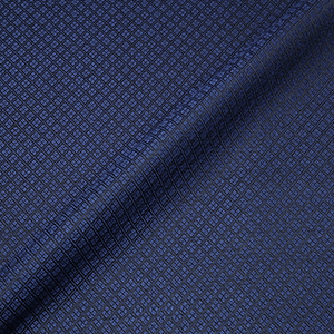 7Daysオーダー 明るい紺織柄 スラックス・レディース