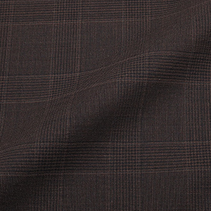 7Daysオーダー ダークブラウングレンチェック 2ピース・レディース