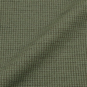 RIRANCHA　KNIT カーキ千鳥格子ジャケット・レディース